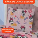 Ver imagem 6 de Jogo de Cama Infantil Lepper Minnie Solteiro 3 Peças Microfibra Rosa