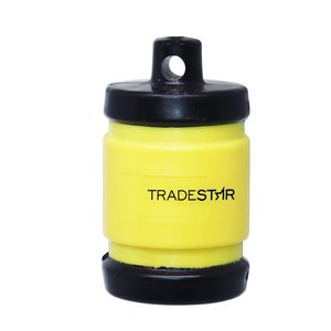 Prumo Plástico 500g Corda Nylon Taco Madeira Tradestar