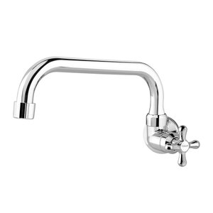 Torneira de Parede Bica Horizontal para Cozinha Marujá Viqua Cromado
