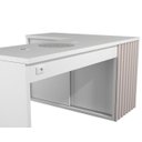 Ver imagem 1 de Mesa Nails Premium Ripado 167x117 Cm com Aspirador