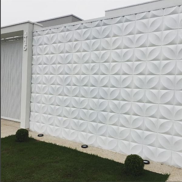 Kit com 38 Placas 3d adesivas revestimento areas externas