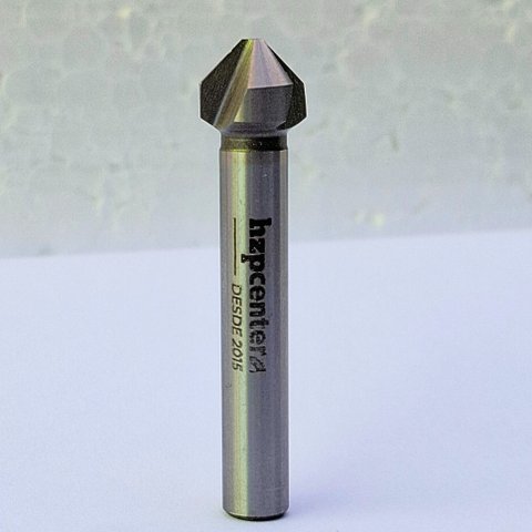 Fresa Dobrar/vincar Acm 90° Ponta 2mm Haste 8mm