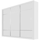 Ver imagem 2 de Guarda-Roupa Lotse Sem Espelho Branco Carioca Móveis