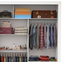 Ver imagem 5 de Guarda-Roupa Lotse Sem Espelho Branco Carioca Móveis