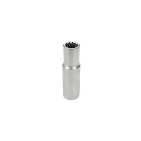 Soquete Estriado Longo 27 Mm Encaixe 1/2" Tramontina Pro