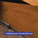 Ver imagem 6 de Guarda Roupa Casal Ripado 3 Portas de Correr 6 Gavetas com Espelho 100% MDF São Paulo