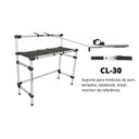 Ver imagem 3 de Rack Suporte de Apoio para Mesa Controladora Usb Dj Titanium Rdj Control Universal 1 Metro