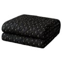 Ver imagem 1 de Cobertor Manta Fio de Ouro Casal 190x210 Toque Macio Luxo Decorativa Preto