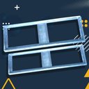 Ver imagem 2 de Suporte para Ralo Linear para Área Externa Piscina Grelha de Alumínio. 10x50x1 Cm