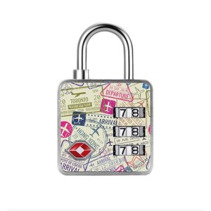 Cadeado Tsa com Segredo Papaiz 35 Mm Passaporte