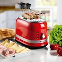 Ver imagem 5 de Torradeira Elétrica Ariete Moderna Vermelha 2 Fatias 6 Níveis 750w 110v - Modelo 149