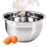Bacia Pote Tigela Bowl Inox 33cm Multiuso Saladeira Bolo - 5