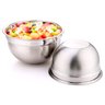 Bacia Pote Tigela Bowl Inox 33cm Multiuso Saladeira Bolo - 4