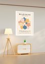 Ver imagem 1 de Quadro Decorativo Matisse Flor - 70x50cm:moldura Preta