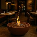 Ver imagem 2 de Lareira Ecológica Externa Álcool Queimador Inox 304 - 75 Cm - Porak