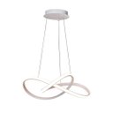 Ver imagem 1 de Lustre Pendente Moderno Infinity Led 50w Branco 4000k Branco Neutro Bivolt