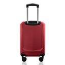 Ver imagem 4 de Mala de Viagem Bordo 10kg Abs Rígida Rodas 360º Duplas Cadeado Segredo Gladiador A6mb:cereja