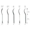 Ver imagem 3 de Kit Limas Diamantada Profissional Rifflers (Curvas) 140mm C/ 5 Peças - #200