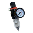 Ver imagem 1 de Filtro Regulador Ar Compressor 1/4 C Manômetro e Suport Ss3