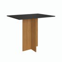 Ver imagem 5 de Conjunto Mesa com 4 Cadeiras Talita Freijó/chumbo Indekes