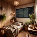 Ver imagem 2 de Veneziana Alumínio Elite 6 Folhas Moveis 100 x 120 V.Liso Preto Brimak