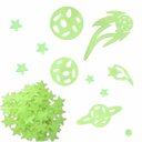 Ver imagem 2 de Estrelas Planeta brilha escuro Fluorescente 108pc Starmania