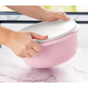 Ver imagem 1 de Tupperware Tigela Batedeira Geração || Rosa 3,5 Litros Tupperware Tigela Batedeira Geração || Rosa 3