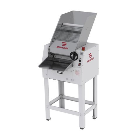 Cilindro Laminador Industrial Bandeja Inox com Pedestal Bivolt Cbpi-40/1 G3 - Braesi