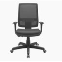 Ver imagem 1 de Cadeira de Escritório Presidente Brizza Com Braço Regulável e Mecanismo Relax Plaxmetal