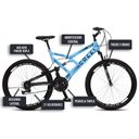 Ver imagem 5 de Bicicleta Colli Gps Aro 26 Aero com 21 Marchas