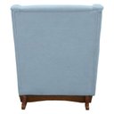 Ver imagem 4 de Poltrona Amamentação Aquila Plus com Puff Boucle Azul Claro - Fratello