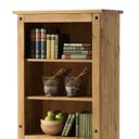 Ver imagem 4 de Estante para Livros Rústico Prateleira de Madeira Organizador Tequila Idimex