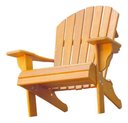 Ver imagem 4 de Cadeira Adirondack Piscina Jardim Externa Pavão Envernizada Envernizada