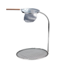 Mini Coador De Café Individual Inox Suporte Prata - 3