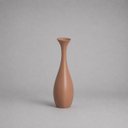 Ver imagem 1 de Garrafa Vanguard Pequena Vaso Decorativo de Cerâmica para Sala e Mesa Mocha Mousse