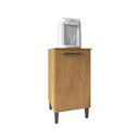 Ver imagem 1 de Balcão Multi Uso 0,40m Uma Porta com Tampo Moderno - Freijó