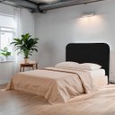 Ver imagem 2 de Cabeceira Casal Estofada para Cama Box Lizza Veludo Preto