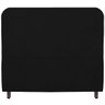 Cabeceira Casal Estofada para Cama Box Lizza Veludo Preto - 4