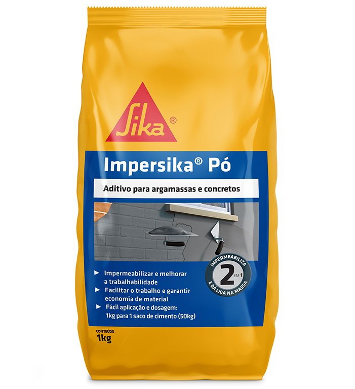 Impermeabilizante Impersika para Concreto Armado Po Saco 1kg