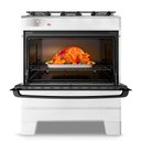Ver imagem 5 de Fogão Esmaltec Ideal Top 5 Bocas 84l Bivolt Branco Mesa Inox Acendimento Automático