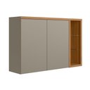 Ver imagem 1 de Armário Aéreo Duplo 120cm Allure Linea Brasil