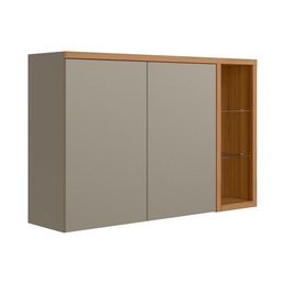 Armário Aéreo Duplo 120cm Allure Linea Brasil - 1