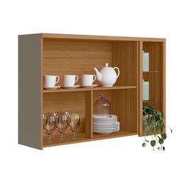Armário Aéreo Duplo 120cm Allure Linea Brasil - 2