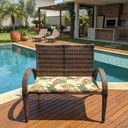 Ver imagem 1 de Banco 2 lugares para Jardim e Varanda de Fibra Sintética Laura 