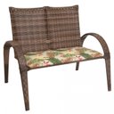 Ver imagem 2 de Banco 2 lugares para Jardim e Varanda de Fibra Sintética Laura 