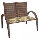 Ver imagem 2 de Banco 2 lugares para Jardim e Varanda de Fibra Sintética Laura 