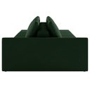 Ver imagem 6 de Sofá Ilha Modulado Milos 232cm Puff Lateral Veludo Verde G33 - Gran Belo