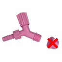 Ver imagem 3 de Kit 5 Torneiras para Tanque e Jardim Bico 1/2 3/4 Rosa