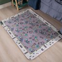 Ver imagem 2 de Tapete Estampado Antiderrapante 1,40m X 1,00m 1 Peça Game Juvenil 100% Poliéster