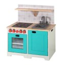 Ver imagem 1 de Mini Móvel Infantil Bancada de Cozinha com Pia e Fogão Branco Espresso Móveis